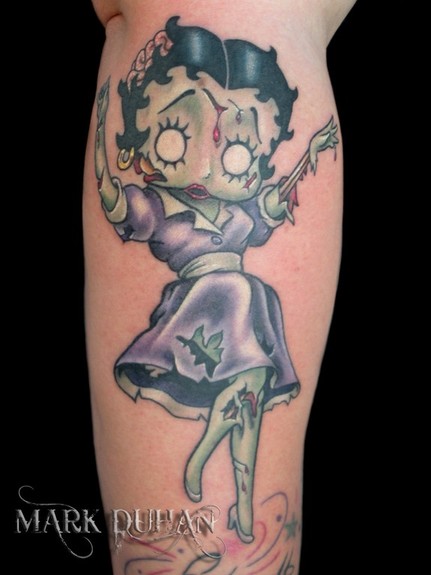 Mark Duhan - ZOMBIE BETTY BOOP